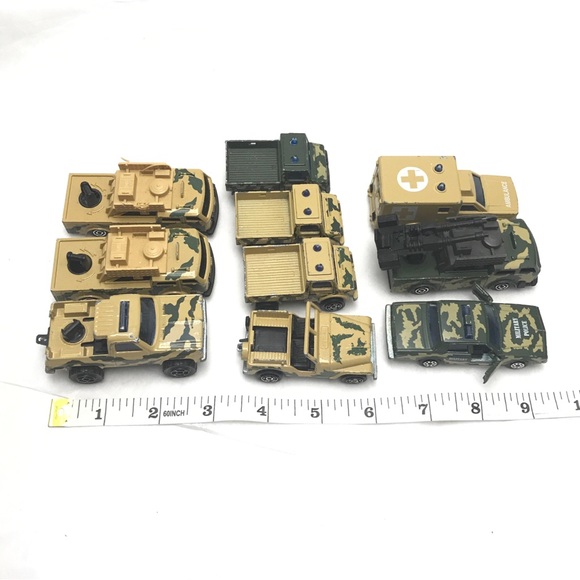 Collection of 10 Majorette Army Cars and Trucks - Picture 7 of 10